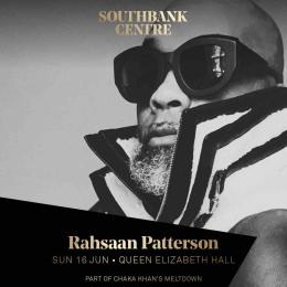 Rahsaan Patterson at Southbank Centre on Sunday 16th June 2024