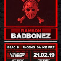 Ramson Badbonez at Chip Shop BXTN on Thursday 21st February 2019