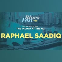 Raphael Saadiq  at Indigo2 on Friday 26th October 2018
