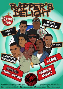 Rapper&#039;s Delight at Ram Jam Records on Sunday 19th March 2023