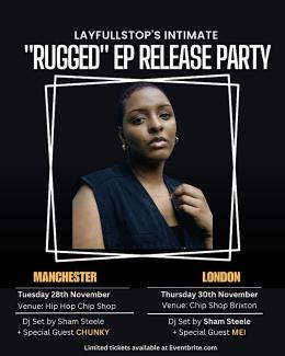 Raps & Releases at Chip Shop BXTN on Thursday 30th November 2023