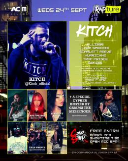 Rapture at Chip Shop BXTN on Wednesday 24th September 2025