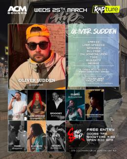 Rapture at Chip Shop BXTN on Wednesday 25th March 2026