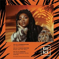 Ray Blk at Shepherd's Bush Empire on Monday 4th December 2017