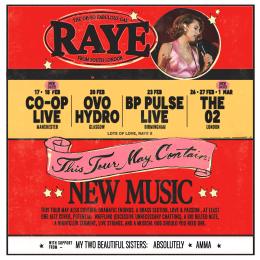 Raye at The o2 on Sunday 1st March 2026