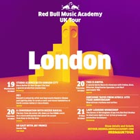Studio Science with Lady Leshurr at Red Bull Studios on Friday 21st October 2016