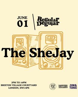 Regular Degular at Brixton Village on Saturday 1st June 2024