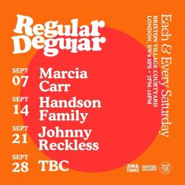 Regular Degular at Brixton Village on Saturday 21st September 2024