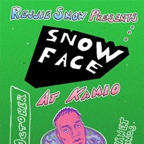 Rejjie Snow presents Snow Face at Kamio on Tuesday 18th October 2016