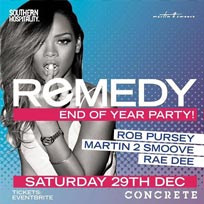 Remedy - Hip Hop + R&B - End Of Year Party! at Concrete on Saturday 29th December 2018