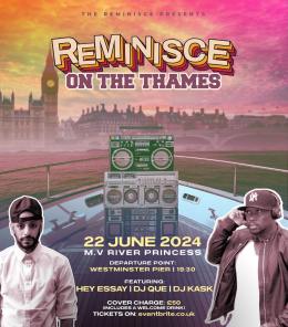 Reminisce on the Thames at Westminster Pier on Saturday 22nd June 2024