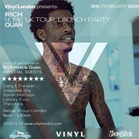 Rich homie Quan UK Launch at Proud Camden on Tuesday 16th February 2016