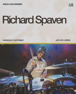 Richard Spaven at Jazz Cafe on Wednesday 23rd September 2026