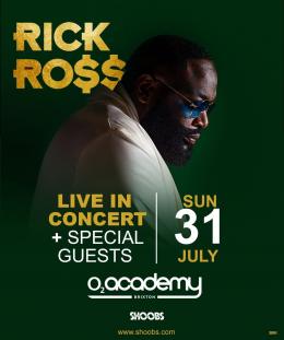 Rick Ross at Village Underground on Sunday 31st July 2022