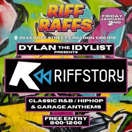 Riffstory at Riff Raffs on Friday 2nd January 2026