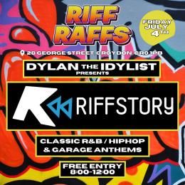 Riffstory at Riff Raffs on Friday 4th July 2025