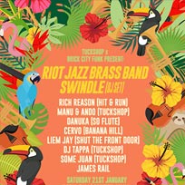 Riot Jazz Brass Band at Brixton Jamm on Saturday 21st January 2017