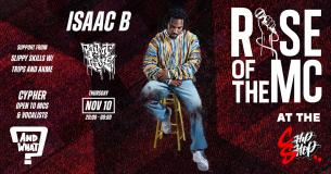 Rise of the MC at Chip Shop BXTN on Thursday 10th November 2022