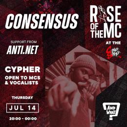 Rise of the MC at Chip Shop BXTN on Thursday 14th July 2022