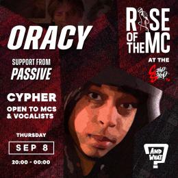 Rise of the MC at Chip Shop BXTN on Thursday 8th September 2022