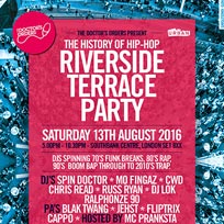 Riverside Terrace Party at Southbank Centre on Saturday 13th August 2016