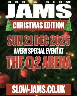 RNB & SLOW JAMS CHRISTMAS EDITION at Wembley Stadium on Sunday 21st December 2025