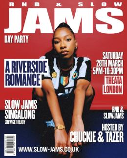 RnB & Slow Jams Day Party at THEATA on Saturday 28th March 2026
