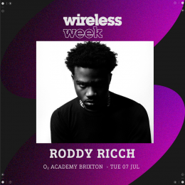 Roddy Ricch at Brixton Academy on Tuesday 7th July 2020