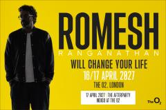 Romesh Ranganathan at Wembley Stadium on Friday 16th April 2027