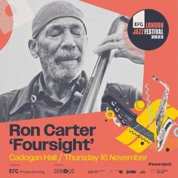Ron Carter at Cadogan Hall on Thursday 16th November 2023