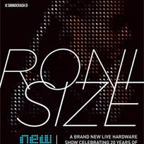 Roni Size at Oval Space on Friday 28th April 2017