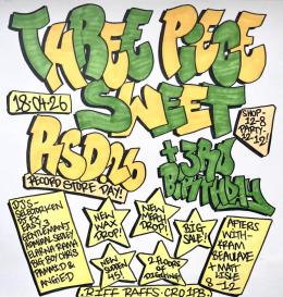 RSD 26 at Riff Raffs on Saturday 18th April 2026