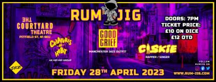 Rum Jig at The Courtyard Theatre on Friday 28th April 2023