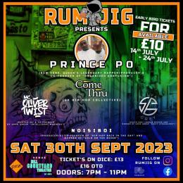 Rum Jig at The Courtyard Theatre on Saturday 30th September 2023