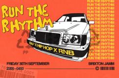 Run The Rhythm at Brixton Jamm on Friday 30th September 2022