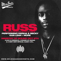 Russ at Ministry of Sound on Tuesday 8th October 2019