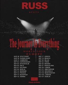 Russ at Wembley Arena on Thursday 6th October 2022