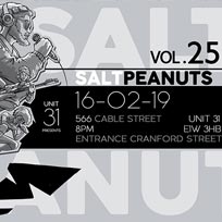Salt Peanuts at Unit 31 on Saturday 6th April 2019