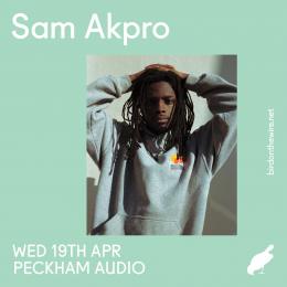 Sam Akpro at Peckham Audio on Wednesday 19th April 2023