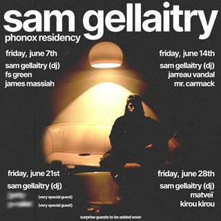Sam Gellaitry at Phonox on Friday 21st June 2024