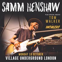 Samm Henshaw at Village Underground on Monday 10th October 2016