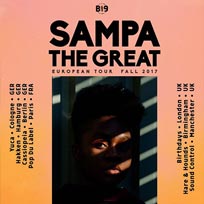 Sampa The Great at Birthdays on Wednesday 8th November 2017