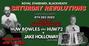 Saturday Revolutions at The Royal Standard on Saturday 9th December 2023