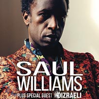 Saul Williams at Jazz Cafe on Monday 20th June 2016