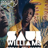 Saul Williams at The Garage on Sunday 6th March 2016