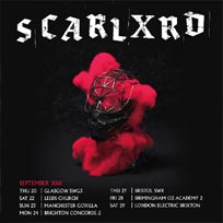Scarlxrd at Electric Brixton on Saturday 29th September 2018