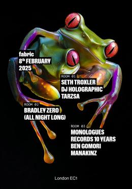 Seth Troxler,  at Fabric on Saturday 8th February 2025