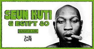 Seun Kuti & Egypt 80 at Jazz Cafe on Sunday 26th June 2022