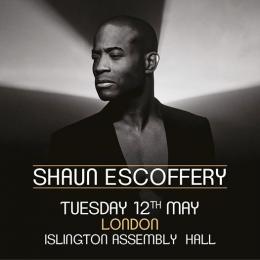 Shaun Escoffery at Islington Assembly Hall on Tuesday 12th May 2020