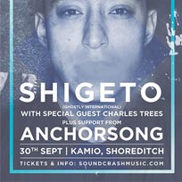 Shigeto at Kamio on Friday 30th September 2016